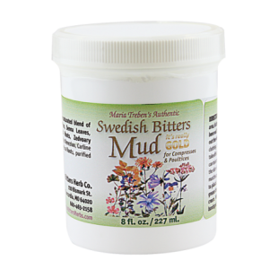 Maria Treben’s Authentic Swedish Bitters Mud (8oz/227ml) jar
